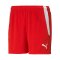 PUMA teamLIGA Shorts Damen Rot Weiss F01 - rot