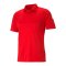 PUMA teamLIGA Sideline Polo Rot Weiss F01 - rot
