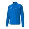 PUMA teamRISE HalfZip Sweatshirt Blau F02 - blau