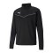 PUMA teamRISE HalfZip Sweatshirt Schwarz F03 - schwarz