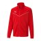PUMA teamRISE Poly Trainingsjacke Kids Rot F01 - rot