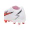 PUMA ULTRA Match FG/AG Breakthrough Weiss Rot F01 - weiss