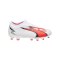 PUMA ULTRA Match LL FG/AG Breakthrough Jr Kids Weiss Rot F01 - weiss