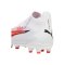 PUMA ULTRA Pro FG/AG Breakthrough Jr Kids Weiss Rot F01 - weiss
