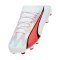 PUMA ULTRA Pro FG/AG Breakthrough Jr Kids Weiss Rot F01 - weiss