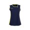 Spalding 4HER II Tank Top Damen Blau Gelb F08 - blau
