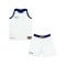 Spalding Double Face Trikot Set Blau - blau
