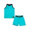 Spalding Double Face Trikot Set Türkis - tuerkis