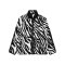 Stan Ray High Pile Fleece Jacke Schwarz Weiss - schwarz