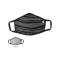 Stance Drake Mundmakse Grau FCHR - grau