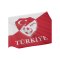 TFF Türkei Autofahne Rot - rot