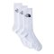 The North Face Multi Sport Cush Crew Sock 3P Socken Weiß - weiss