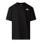 The North Face Nse Oversized T-Shirt Schwarz - schwarz