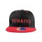 TFF Türkei Flat Cap Schwarz - schwarz