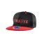 TFF Türkei Flat Cap Schwarz - schwarz