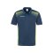 uhlsport Goal Poloshirt Blau Grün F06 - blau