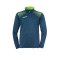 uhlsport Goal Ziptop Blau Grün F06 - blau