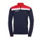 uhlsport Offense 23 Ziptop Blau Rot F10 - blau