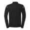 uhlsport Squad 27 HalfZip Sweatshirt Kids Schwarz Grau F11 - schwarz