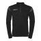 uhlsport Squad 27 HalfZip Sweatshirt Kids Schwarz Grau F11 - schwarz