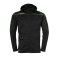 uhlsport Stream 22 Kapuzenjacke Kids Schwarz F24 - Schwarz