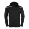 uhlsport Stream 22 Kapuzenjacke Schwarz Weiss F01 - Schwarz