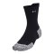 Under Armour Ad Run Cushion 1Pk Mid Socken Schwarz - schwarz