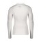 Under Armour Baselayer ColdGear Comp Mock T-Shirt Weiß F100 - weiss
