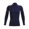 Under Armour Baselayer ColdGear Comp Mock T-Shirt Blau F410 - blau