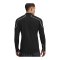 Under Armour Cold Weather Grid Longsleeve Mock T-Shirt Schwarz F001 - schwarz