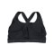 Under Armour Crossback Mid Sport-BH Damen F001 - schwarz