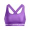 Under Armour Crossback Mid Sport-BH Damen F573 - lila