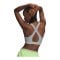 Under Armour Crossback Mid Sport-BH Damen Grün F712 - gruen