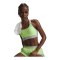 Under Armour Crossback Mid Sport-BH Damen Grün F712 - gruen