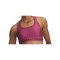 Under Armour Crossback Mid Sport-BH Damen Rot F659 - rot
