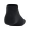 Under Armour Ess Low Cut 3er Pack Socken Schwarz - schwarz