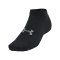 Under Armour Ess Low Cut 3er Pack Socken Schwarz - schwarz