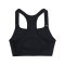 Under Armour Heat Gear High Sport-BH Damen Schwarz F002 - schwarz