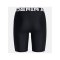 Under Armour HeatGear Authentics 8In Short Damen - schwarz