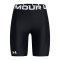 Under Armour HeatGear Authentics 8In Short Damen - schwarz