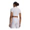 Under Armour HeatGear Crop Mock Damen Weiß F100 - weiss