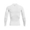 Under Armour Baselayer HG Comp Longsleeve T-Shirt Weiß F100 - weiss