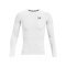 Under Armour Baselayer HG Comp Longsleeve T-Shirt Weiß F100 - weiss