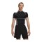 Under Armour HG Elite Comp T-Shirt Schwarz F008 - schwarz