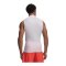 Under Armour HG Elite Sleeveless Mock Weiß F100 - weiss