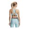 Under Armour HG Mid Branded Sport-BH Damen Blau F494 - blau