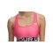 Under Armour HG Mid Sport-BH Damen Rosa F672 - rosa