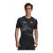 Under Armour HG Printed T-Shirt Schwarz F003 - schwarz