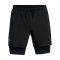 Under Armour Launch 5in 2-In-1 Short Schwarz F001 - schwarz