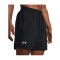 Under Armour Launch 7in Unlined Short Schwarz F001 - schwarz